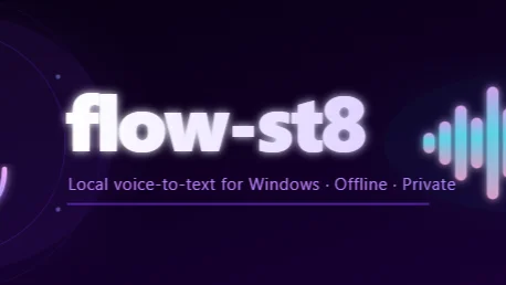 Article illustration: flow-st8: local and private voice to text — no subscription, no screenshot of your screen
